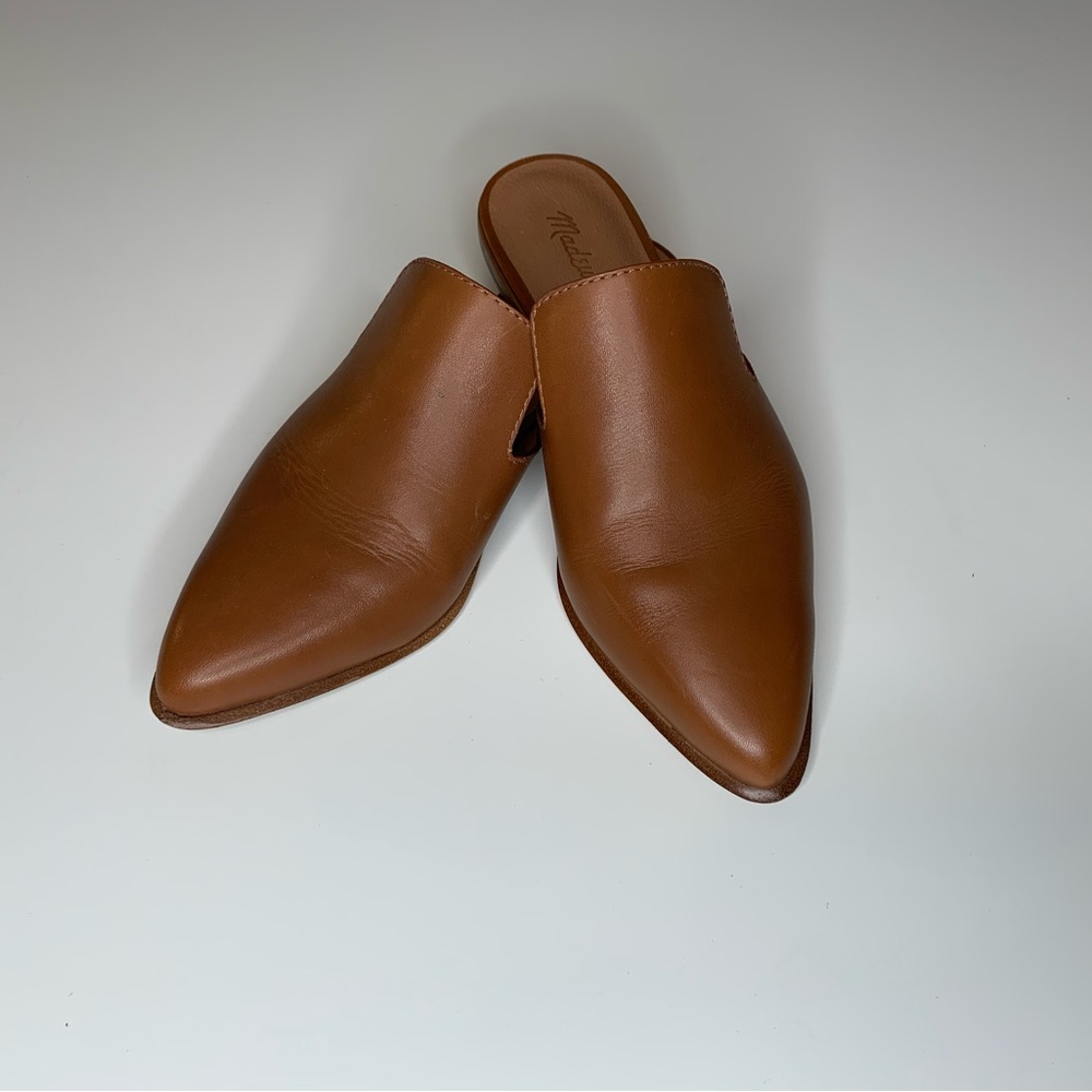 Madewell | The Gemma Mule in Leather | US 7H